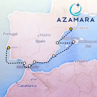 June 16th, 2026  - Spain, Malaga, Seville & Valencia Cruise on the Azamara Journey