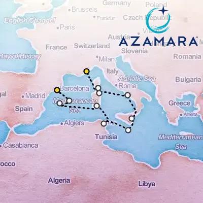 September 29th, 2025  - Islands of the Mediterranean Voyage on the Azamara Journey