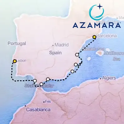 March 30th, 2026  - Spain Cruise: Seville, Malaga & Valencia on the Azamara Journey