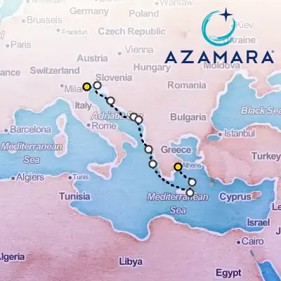 October 20th, 2025  - Adriatic Wonders Voyage on the Azamara Journey