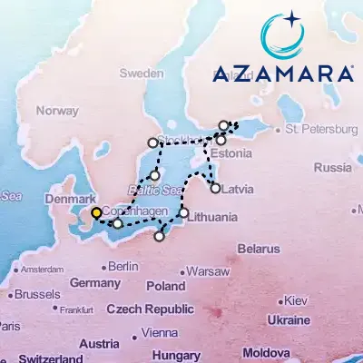 August 6th, 2027  - Baltic Intensive Cruise: Stockholm, Helsinki & Copenhagen on the Azamara Journey