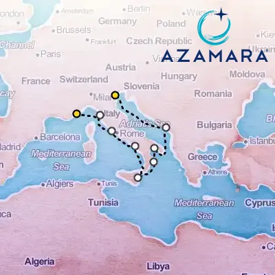 October 9th, 2025  - Italy Intensive Voyage on the Azamara Journey