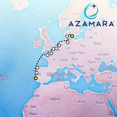 June 26th, 2026  - Europe, Portugal, Belgium & Germany Cruise on the Azamara Journey