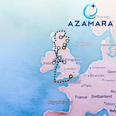 July 7th, 2027  - British Isles: Liverpool, Dublin & Edinburgh Cruise on the Azamara Journey