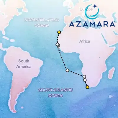 February 3rd, 2026  - Africa Cruise: Canary Islands & Namibia on the Azamara Journey