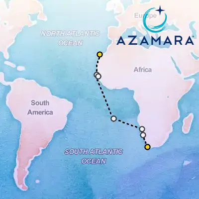 December 2nd, 2025  - Africa Cruise: Canary Islands, Senegal & Namibia on the Azamara Journey