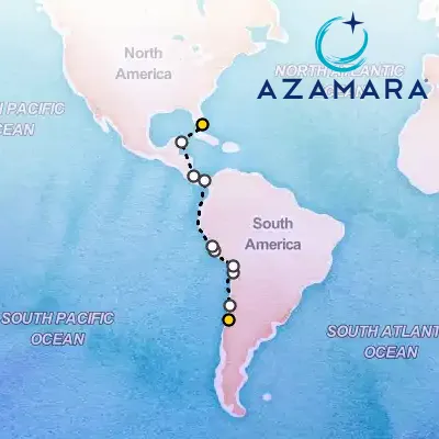 March 10th, 2027  - South America & Panama Canal Cruise: Lima, Panama City & Cozumel on the Azamara Journey