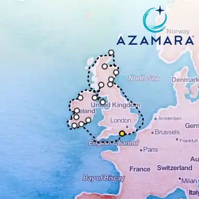 June 8th, 2027  - Scotland & Ireland Cruise: Edinburgh, Dublin & Belfast on the Azamara Journey