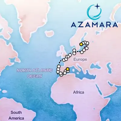 June 16th, 2026  - Iberia, Northern Europe & Baltic Grand Voyage on the Azamara Journey