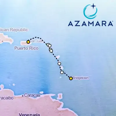 November 28th, 2026  - Eastern Caribbean Cruise: St. Lucia, Dominica & St. Kitts on the Azamara Journey