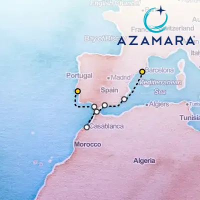 December 29th, 2026  - New Year's Mediterranean & Morocco Cruise, Malaga, Seville & Lisbon on the Azamara Onward