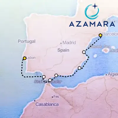 November 6th, 2027  - Spain Intensive Cruise, Valencia, Malaga & Seville on the Azamara Onward
