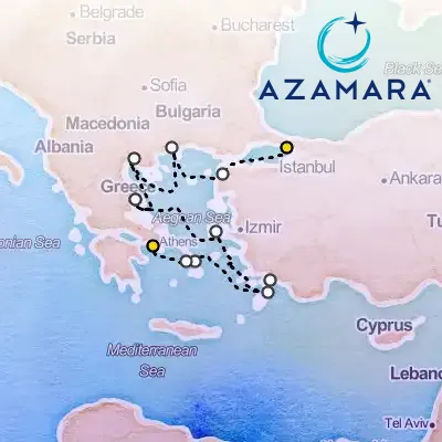 October 8th, 2025  - Greece Intensive Voyage on the Azamara Onward