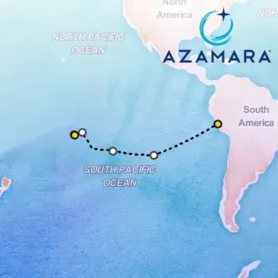 January 21st, 2026  - Pacific Mysteries Voyage on the Azamara Onward