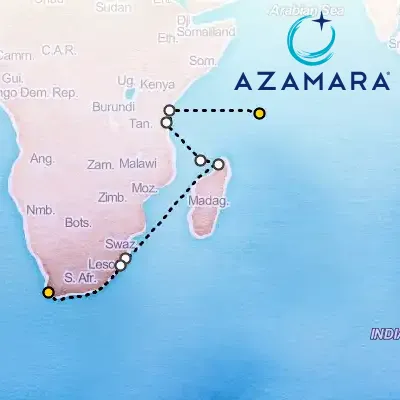 April 24th, 2026  - African Coastline Explorer on the Azamara Onward