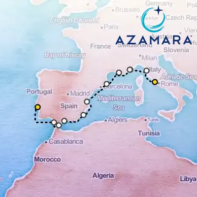 October 30th, 2027  - Italy, Spain & Portugal Cruise: Florence, Nice & Seville on the Azamara Onward