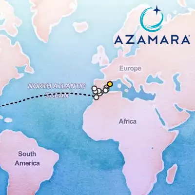 November 6th, 2025 - Barcelona to Miami Cruise on the Azamara Onward