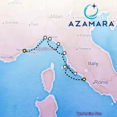 July 7th, 2025  - Italy Intensive Voyage on the Azamara Onward