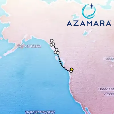 July 26th, 2027  - Alaska Cruise, Ketchikan, Icy Strait & Victoria on the Azamara Pursuit