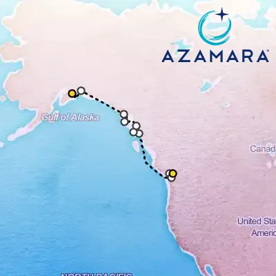 July 2nd, 2026  - Alaska Cruise, Hubbard Glacier, Sitka & Ketchikan on the Azamara Pursuit