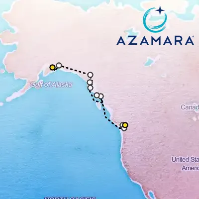 June 3rd, 2027  - Alaska Cruise: Hubbard Glacier, Icy Strait & Ketchikan on the Azamara Pursuit