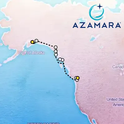 May 21st, 2026  - Alaska Cruise: Hubbard Glacier, Icy Strait & Ketchikan on the Azamara Pursuit