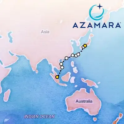 February 24th, 2027  - Asia Highlights Cruise: Ho Chi Minh City & Hong Kong & Kobe on the Azamara Pursuit
