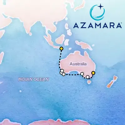 February 5th, 2026  - Australia Intensive Cruise: Melbourne, Adelaide & Perth on the Azamara Pursuit