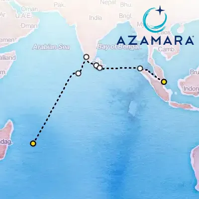 November 28th, 2025  - South Asia Cruise, Maldives, India & Sri Lanka on the Azamara Pursuit