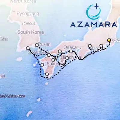 March 25th, 2027  - Japan Intensive: Tokyo, Kobe, Hiroshima & Takamatsu on the Azamara Pursuit