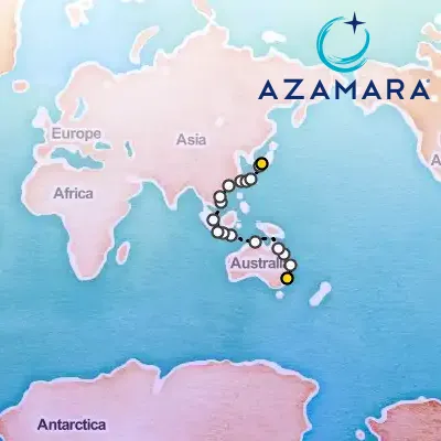 February 5th, 2027  - Australia & Asia Cruise: Sydney, Bali & Hong Kong on the Azamara Pursuit