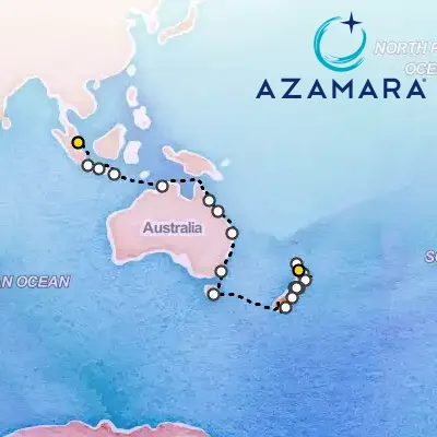 January 20th, 2027  - New Zealand to Singapore Grand Voyage on the Azamara Pursuit