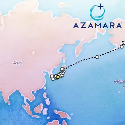 May 6th, 2027  - Kobe to Vancouver Transpacific Grand Voyage on the Azamara Pursuit