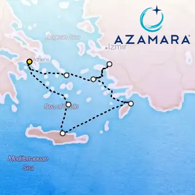 September 25th, 2025  - Greece Intensive Voyage on the Azamara Pursuit