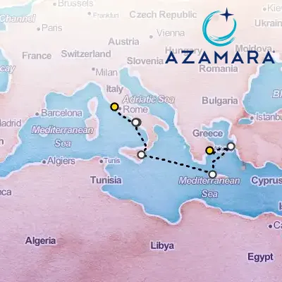 October 2nd, 2025  - Italy & Greece Cruise: Amalfi, Sorrento & Sicily on the Azamara Pursuit