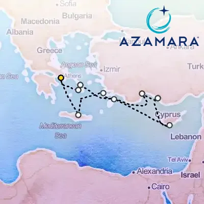 October 14th, 2026  - Greece & Turkey Cruise: Mykonos, Paros & Antalya on the Azamara Quest