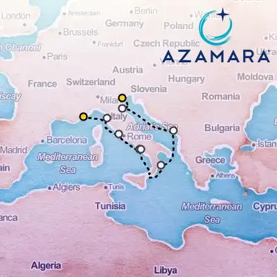May 2nd, 2026  - Italy Cruise: Florence, Rome & Amalfi on the Azamara Quest