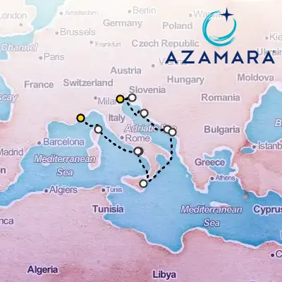 May 12th, 2026  - Mediterranean: Croatia, Italy & France Cruise on the Azamara Quest