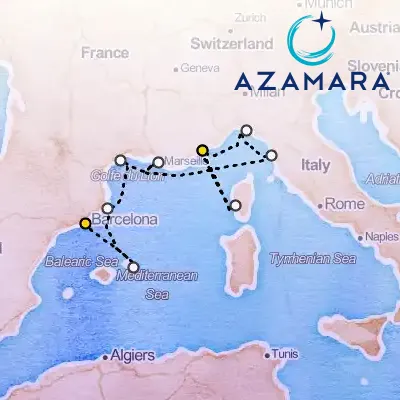 May 22nd, 2026  - Mediterranean Cruise: France, Italy & Spain on the Azamara Quest