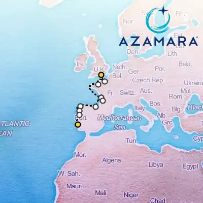 August 19th, 2026  - France & Spain Cruise, Bordeaux, Bilbao & Vigo on the Azamara Quest