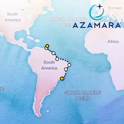 January 17th, 2026  - Brazil Intensive Cruise: Belem, Salvador & Rio De Janeiro on the Azamara Quest
