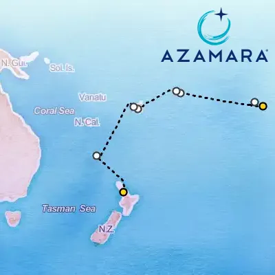 January 23rd, 2027  - South Pacific Cruise: Tahiti, Samoa & Fiji on the Azamara Quest