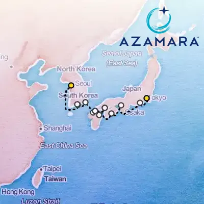 April 16th, 2027  - Japan & South Korea Cruise: Seoul, Kobe & Tokyo on the Azamara Quest