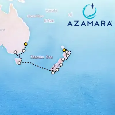 February 7th, 2027  - New Zealand & Australia Cruise, Auckland, Hobart & Sydney on the Azamara Quest