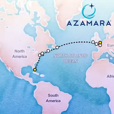 June 10th, 2027  - Transatlantic Cruise: New York, Canada & London on the Azamara Quest