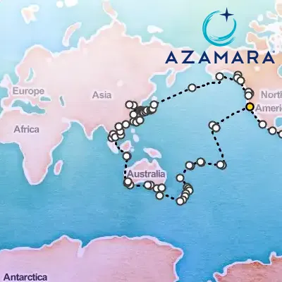 January 5th, 2027  - Azamara World Cruise on the Azamara Quest