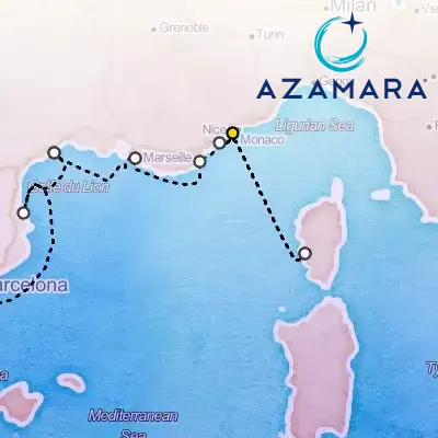 April 25th, 2026  - France: Nice, St. Tropez & Provence Cruise on the Azamara Quest