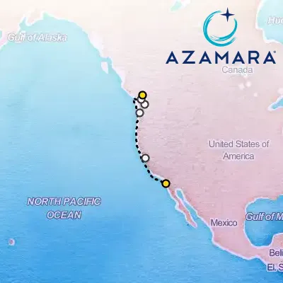 May 17th, 2027  - Pacific Coast: Vancouver, Seattle & San Francisco Cruise on the Azamara Quest