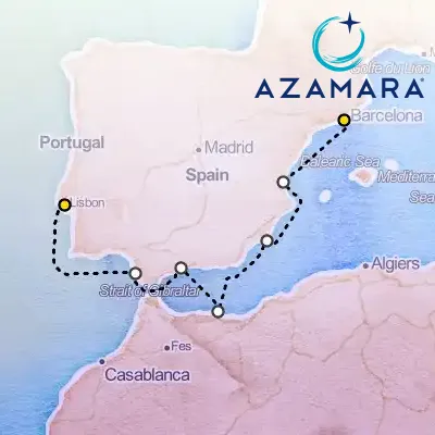 April 16th, 2026  - Spain Cruise: Seville, Malaga & Barcelona on the Azamara Quest