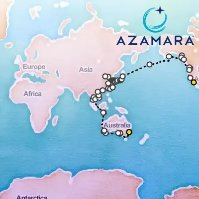 February 22nd, 2027  - Sydney to San Diego Grand Voyage on the Azamara Quest